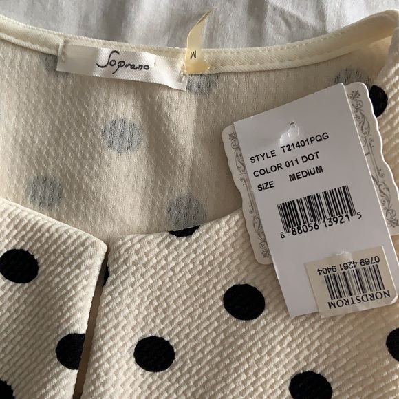 BRAND NEW (with tags) Soprano Peplum top - Picture 2 of 3